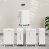 Wholesale of 20-inch carry-on suitcases with high appearance standards for college students, silent swivel wheels and water cup holders, cross-border Application Scenario